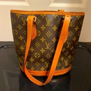 AUTHENTIC VINTAGE Louis Vuitton SD0090 bucket bag